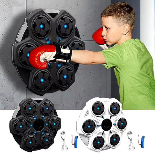 Interactive Music Boxing Training Machine - Punch & Groove Workout Pad